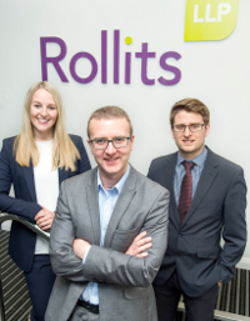 Rollits promotes three from within