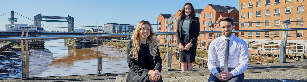 Local trio qualify as solicitors at Rollits